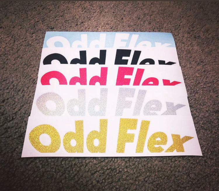 Weird/Odd Flex Vinyl Cut