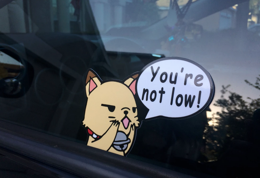You're Not Low!