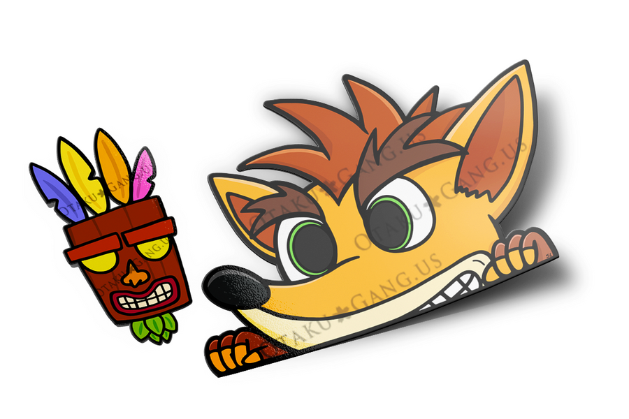 Crash and AkuAku Set