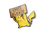 Pikachu Specs Please!